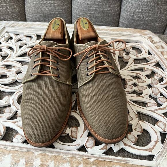 H London by Hudson Men’s Woven Oxford Shoes 43 US 10 - Picture 11 of 13